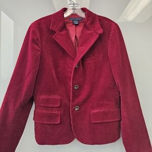 Ralph Lauren Red Corduroy Blazer